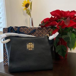 *SOLD**Tory Burch Britten Small Slouchy Tote